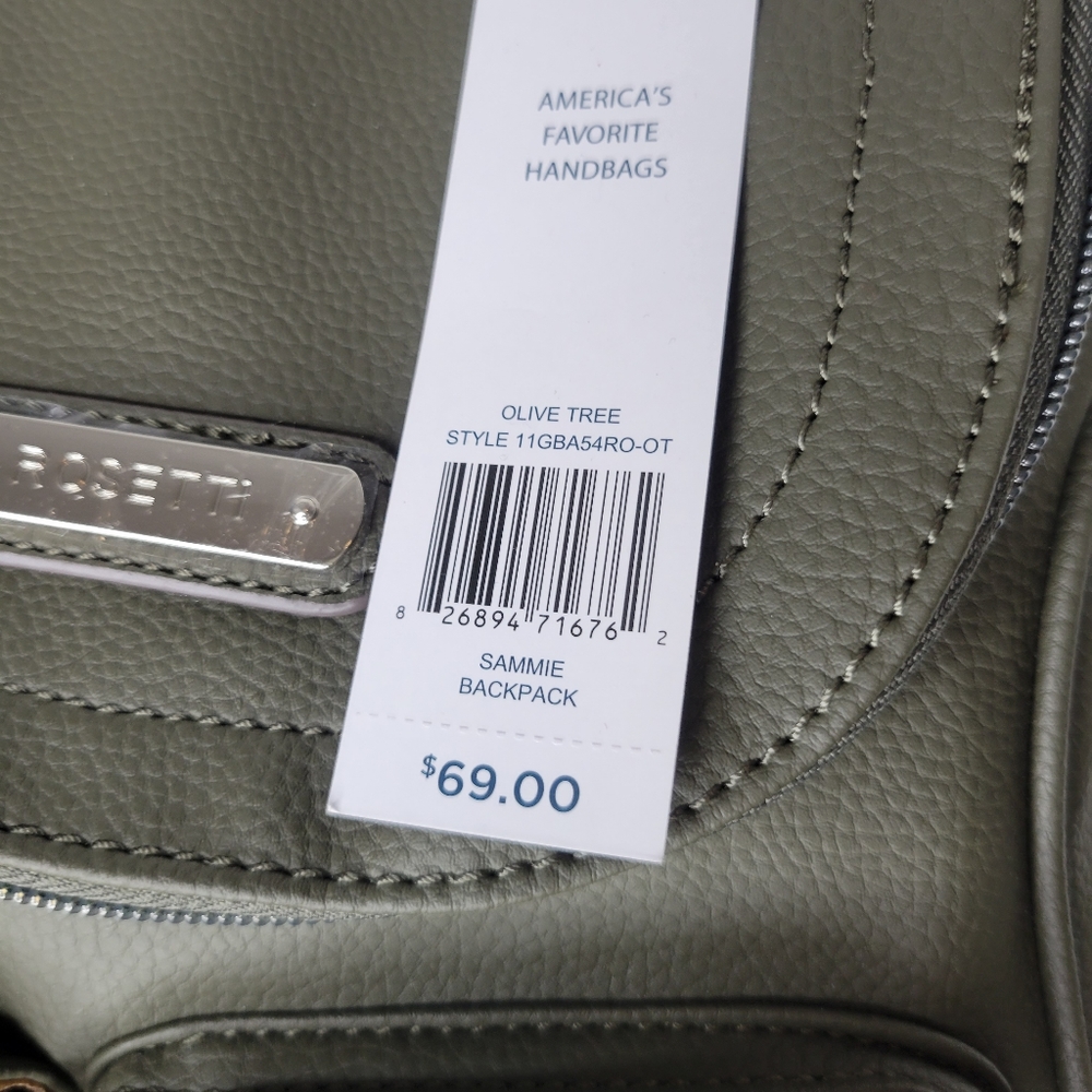 💚SOLD💚NWT Rosetti Olive Tree Backpack - Picture 8 of 11